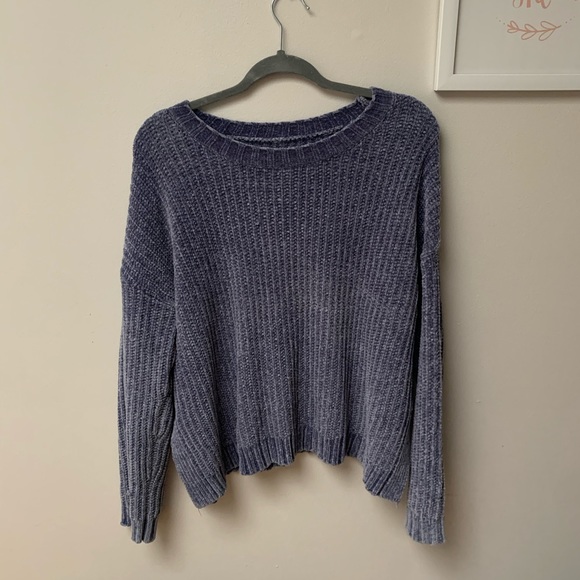 Knit Sweater In Purple - Picture 1 of 2